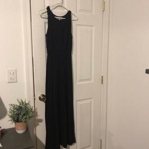 Loft black Jersey maxi dress